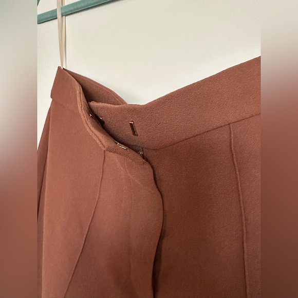 high-waisted flared trousers - Picture 7 of 10